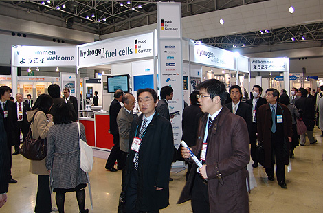 Der Stand in seiner vollen Größe